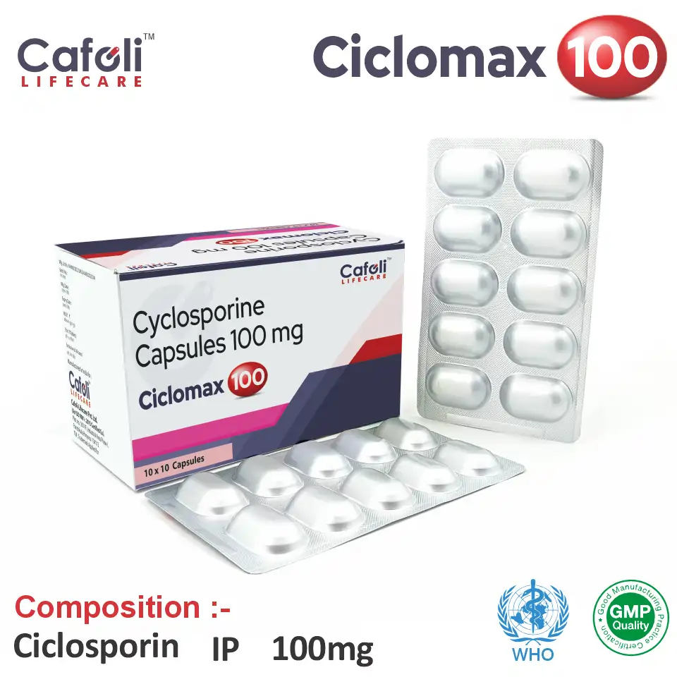 Ciclomax 100mg Capsule for PCD Pharma Franchise